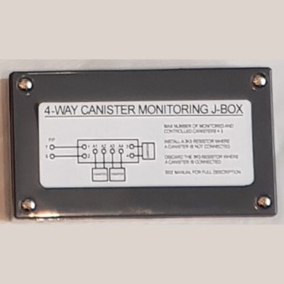 Junction Box for Monitoring 4(5) Discharge Lines