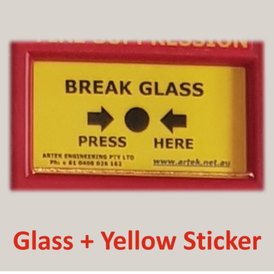 Spare Break Glass - Break Glass Switch